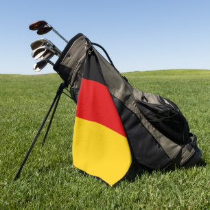 German flag golf towel