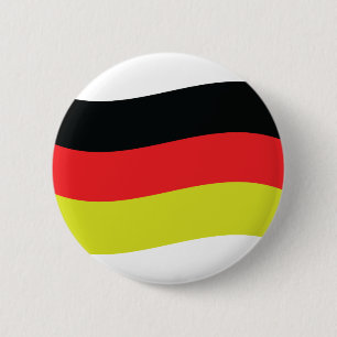 german flag icon 6 cm round badge