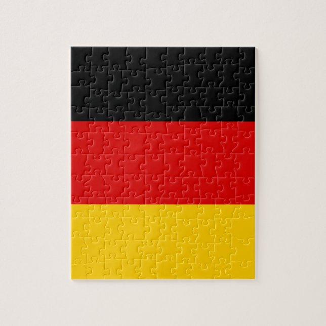 German flag jigsaw puzzle (Vertical)
