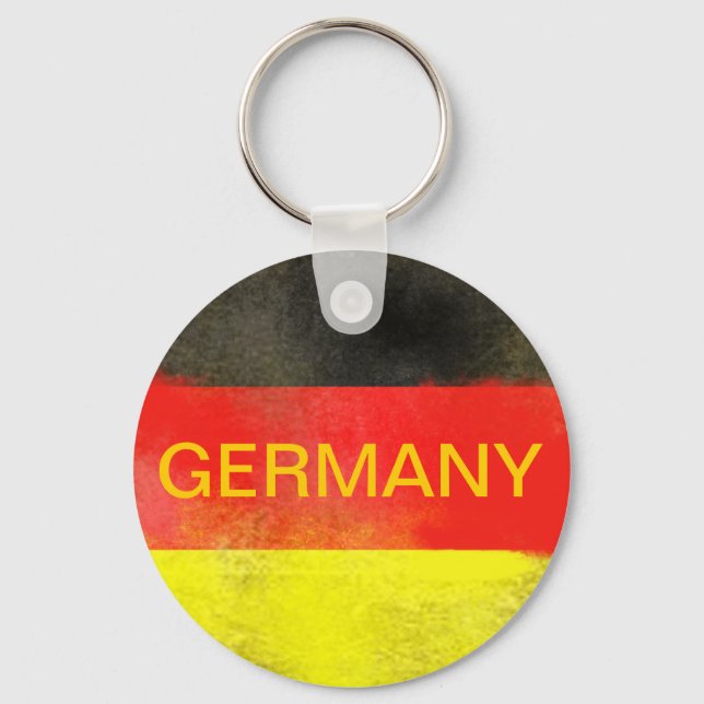 German flag key ring (Front)