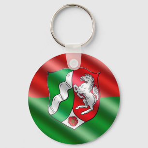 German Flag Key Ring