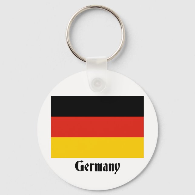 German Flag Key Ring (Front)