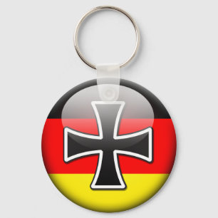 German flag key ring