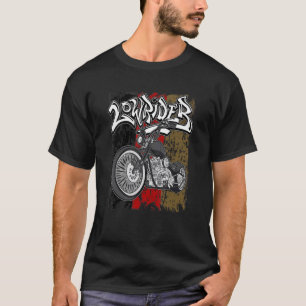 German Flag Latino Vicla Cholo Motorcycles Lowride T-Shirt