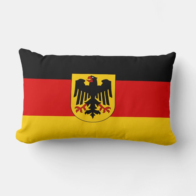 German flag lumbar cushion (Front)