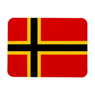 German Flag Magnet - Nordic Cross