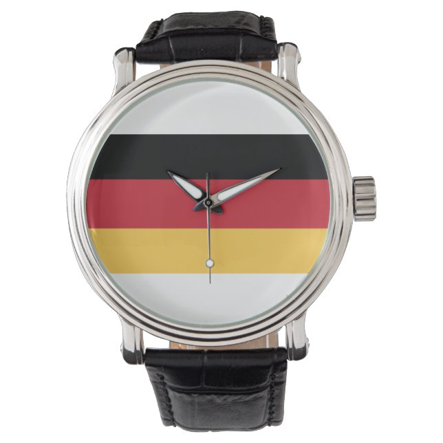German Flag Mens Watch (Front)