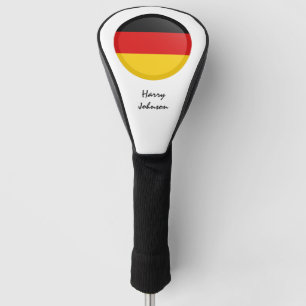 German Flag & Monogrammed Golf Clubs Covers