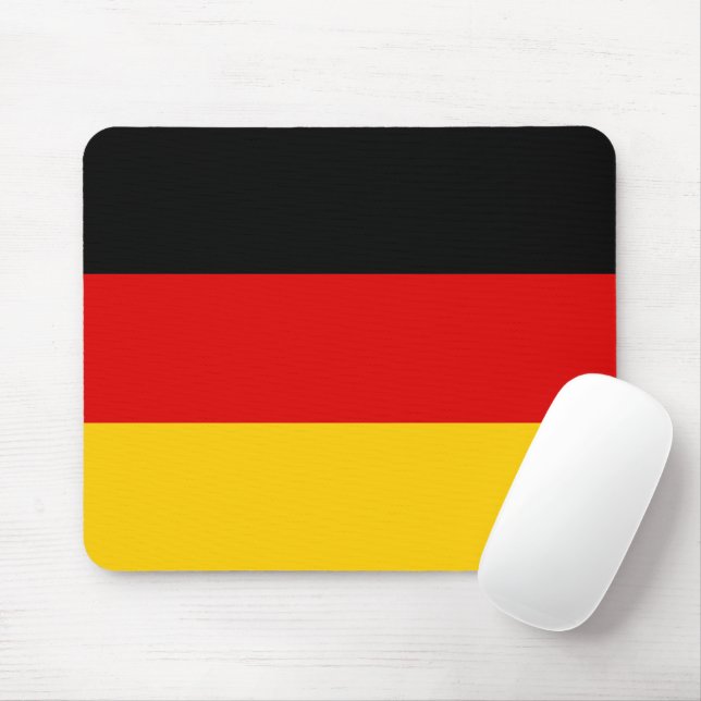 German flag mouse pad (With Mouse)