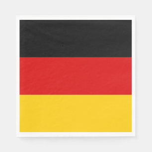 German Flag Napkin