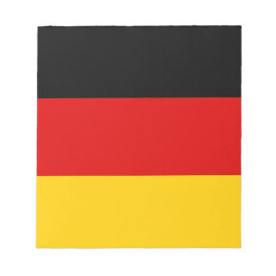 German flag notepad