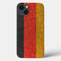 German Flag of Germany Berlin Glitter Stylish