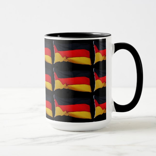 German Flag of the Democratic Republic of Germany Mug (Right)