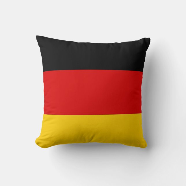 German Flag on American MoJo Pillow (Front)