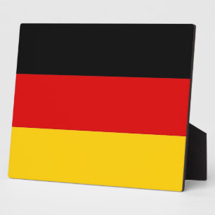 German Flag Plaque