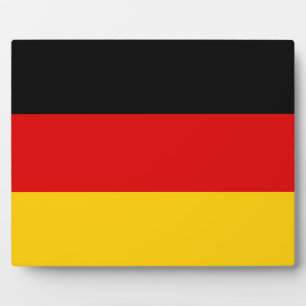 German Flag Plaque
