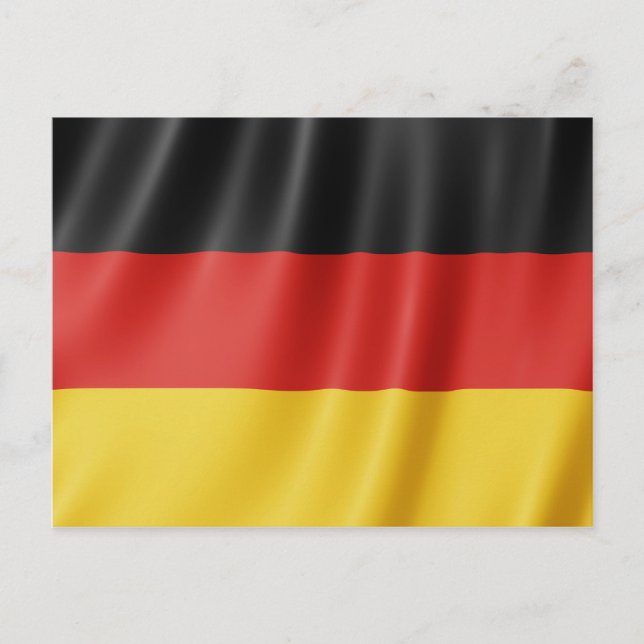 German Flag postcard (Front)