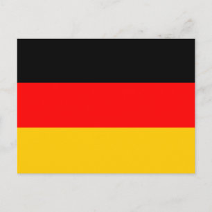 German Flag Postcard