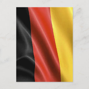 German Flag Postcard