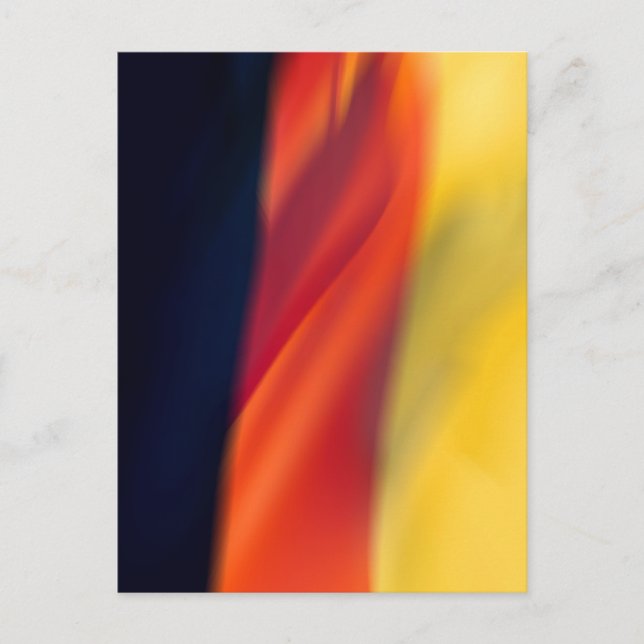 German Flag Postcard (Front)