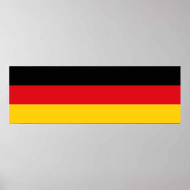 German Flag Poster (Front)