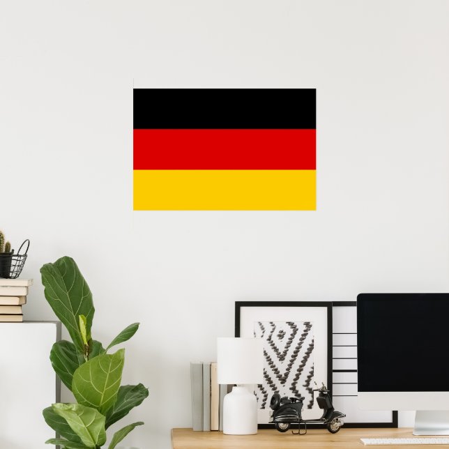 German flag poster (Home Office)