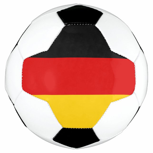 German Flag Soccer Ball (Front)
