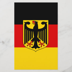 German Flag Stationery