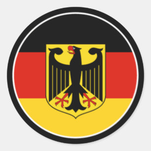 German Flag Stickers by Burton
