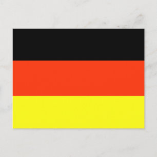 German Flag T-shirts and Gifts Postcard