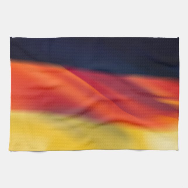 German Flag Tea Towel (Horizontal)