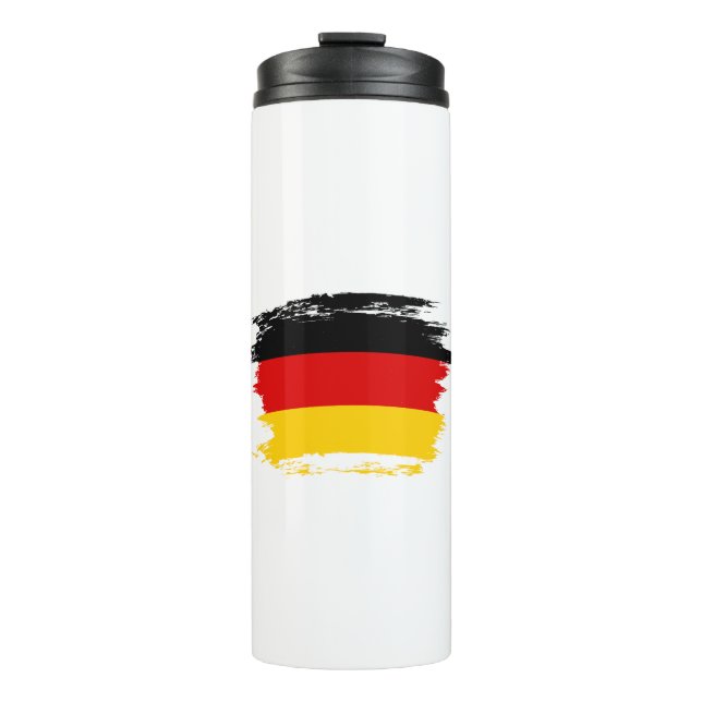 German flag thermal tumbler (Front)