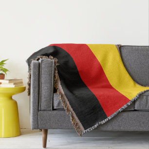 German flag throw blanket