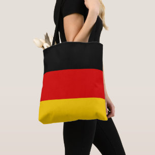 German flag tote bag