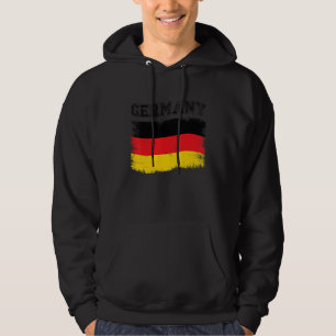 German Flag Tourist Holiday Destination Germany Fl Hoodie