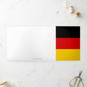 German flag Tri-Fold card