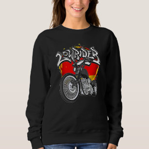 German Flag Vicla Germany Cholo Motorcycles Lowrid Sweatshirt