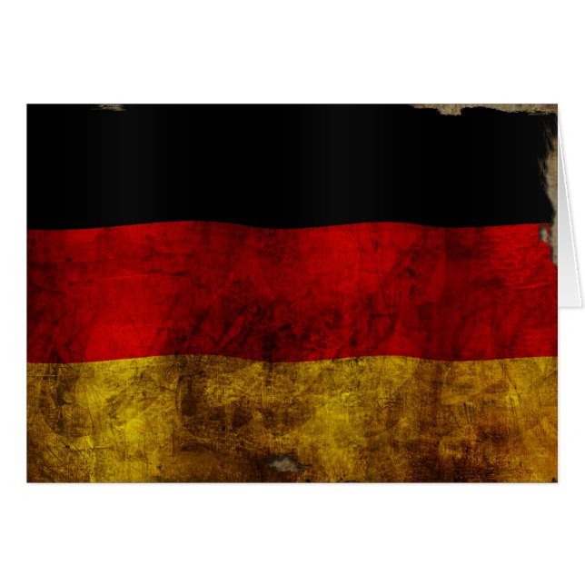 German Flag - Vintage (Front Horizontal)
