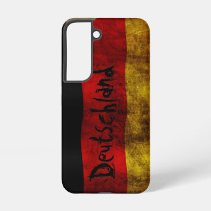 German Flag - Vintage Samsung Galaxy Case