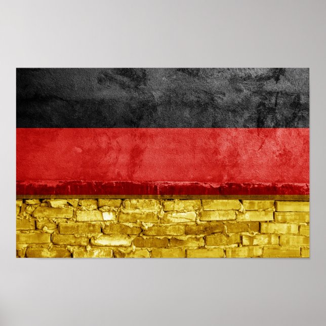German flag wall poster (Front)