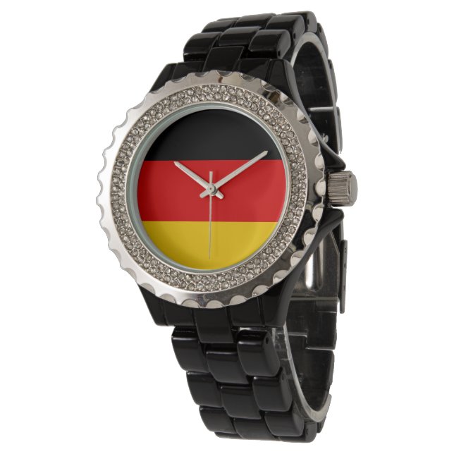 German flag watch (Angled)