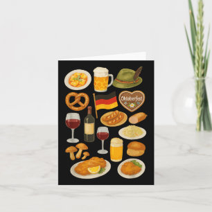 German Food And Beer Festival  Card
