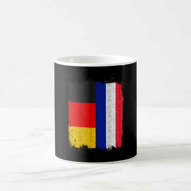 German French Flag Coffee Mug (Center)
