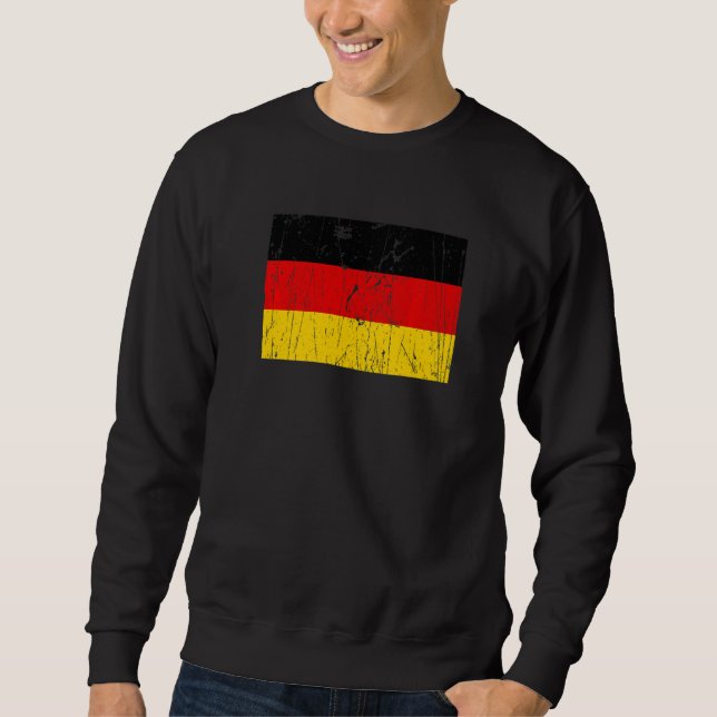 German Germany Flag Pride German Flag Sweatshirt (Front)