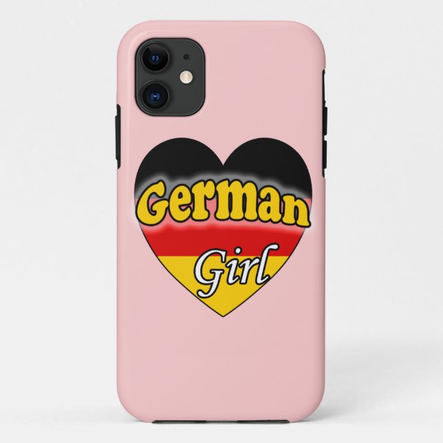 German Girl Case-Mate iPhone Case (Back)