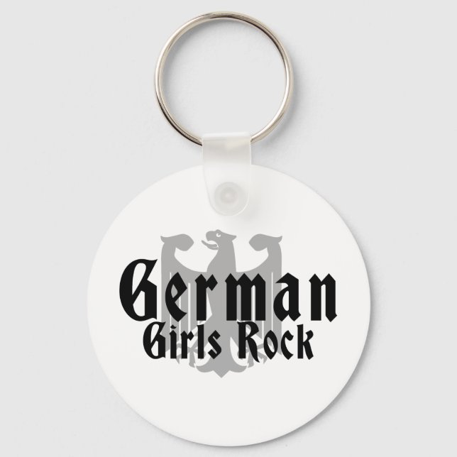 German Girls Rock Key Ring (Front)