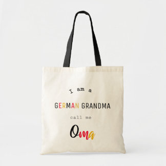 German Grandma / Oma Tote Bag