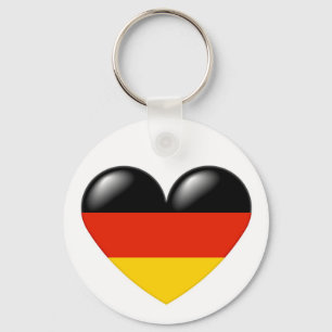German heart keychain - Deutsche Herz