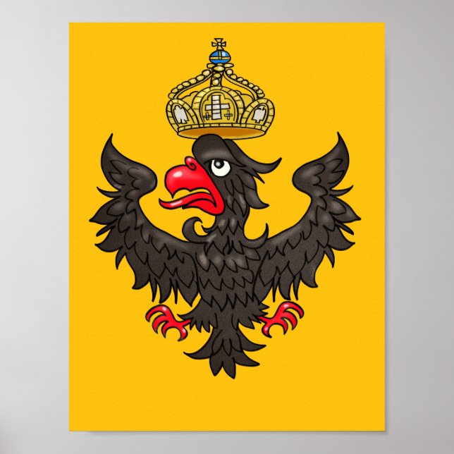 German Heraldic Eagle Poster (Front)