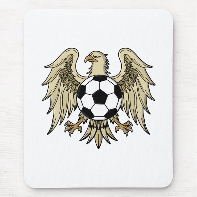 German Heritage Eagle Coat of Arms Mouse Pad (Front)